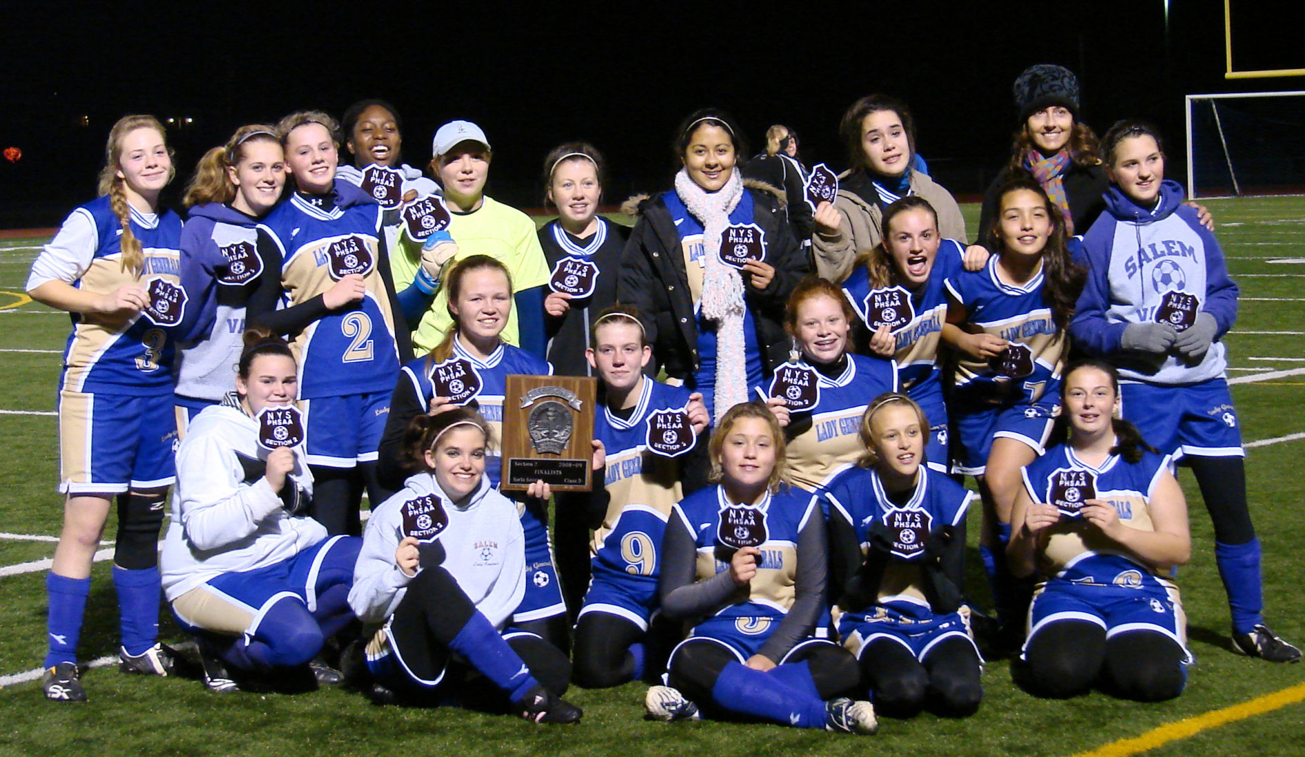 Salem 2008 girls soccer